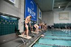 Swimming vs Babson  Wheaton College Swimming & Diving vs Babson College. - Photo By: KEITH NORDSTROM : Wheaton, Swimming